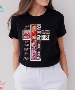 San Francisco 49ers I can do all things through Christ who strengthens me signatures shirt