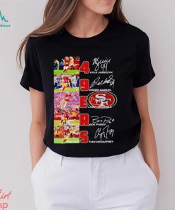 San Francisco 49ers Kyle Juszczyk Deebo Samuel Lijah Mitchell signatures shirt