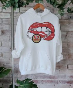 San Francisco 49ers Lips logo 2024 shirt