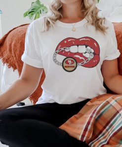 San Francisco 49ers Lips logo 2024 shirt