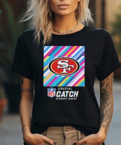 San Francisco 49ers NFL Crucial Catch Intercept Cancer 2024 shirt