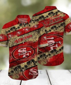 San Francisco 49ers NFL Hawaiian Shirt 3D All Printed Graphic Tropical Pattern Short Sleeve Summer For Fans