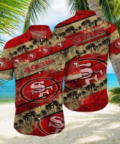 San Francisco 49ers NFL Hawaiian Shirt 3D All Printed Graphic Tropical Pattern Short Sleeve Summer For Fans