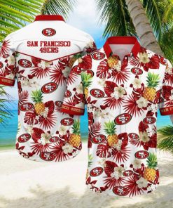 San Francisco 49ers NFL Hawaiian Shirt 3D Printed Tropical Pattern Graphic Hawaii Shirt For Fan Ever