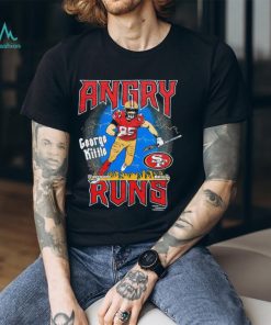 San Francisco 49ers angry runs 49ers George Kittle shirt