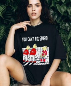 San Francisco 49ers you can’t fix stupid Kansas City Chiefs shirt, hoodie, sweater, long sleeve and tank top San Francisco 49ers you can’t fix stupid Kansas City Chiefs shirt