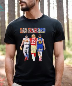 San Francisco Webb Purdy And Curry Signatures T Shirt