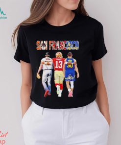San Francisco Webb Purdy And Curry Signatures T Shirt