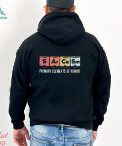 Sarcasm Primary Elements Of Humor Periodic Table Science Shirt