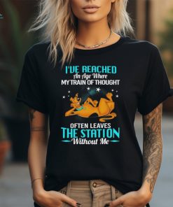 Scooby Doo I’ve Reached An Age Where My Train Of Thought Often Leaves The Station Without Me 2024 Shirt
