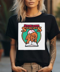 Shikahr Sehlats baseball logo mascot shirt