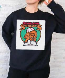 Shikahr Sehlats baseball logo mascot shirt