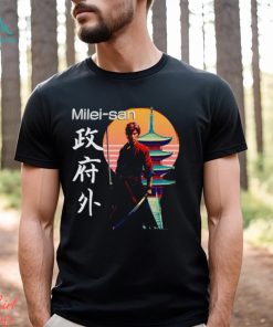 Shogun of Liberty Milei San Samurai shirt