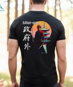 Shogun of Liberty Milei San Samurai shirt