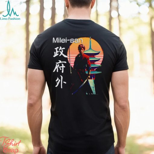 Shogun of Liberty Milei San Samurai shirt