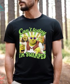 Shrek Can’t Today I’m Swamped Vintage shirt