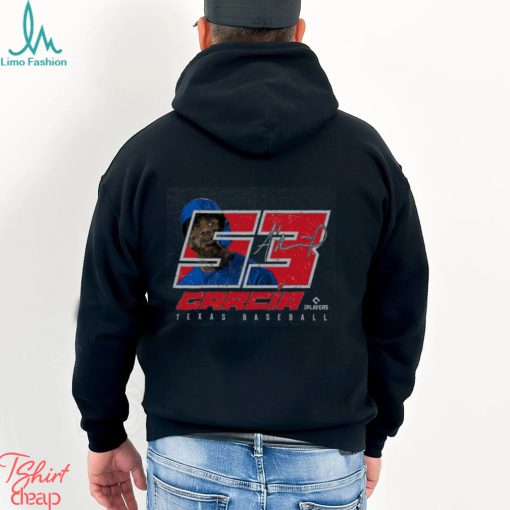 Silhouette Adolis Garcia Texas MLBPA Pullover Shirt