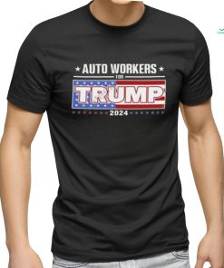 Simon Ateba Auto Workers For Trump 2024 shirt