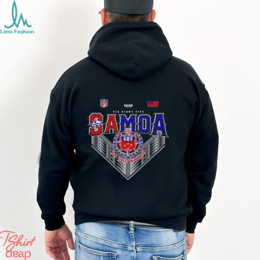 Six Eight Five Samoa to the world shirt