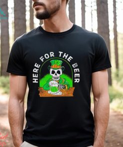 Skeleton St Patrick’s day here for the beer shirt