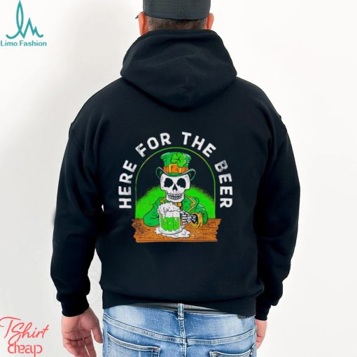 Skeleton St Patrick’s day here for the beer shirt