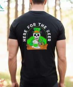 Skeleton St Patrick’s day here for the beer shirt