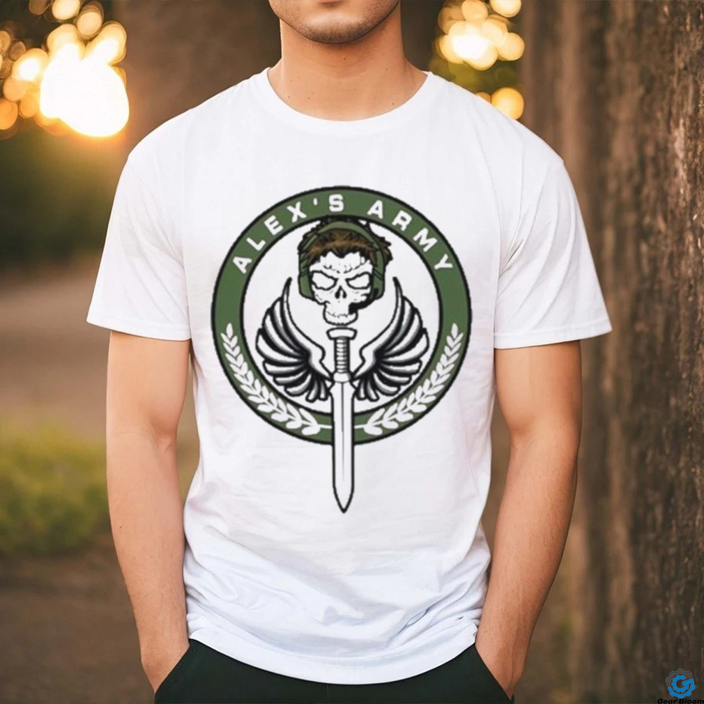 Skull Earphone Chad Michael Collins Alex’s Army shirt Skull Earphone Chad Michael Collins Alex’s Army shirt