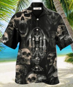 Skull Horror Skull Movies Hawaiian Shirt