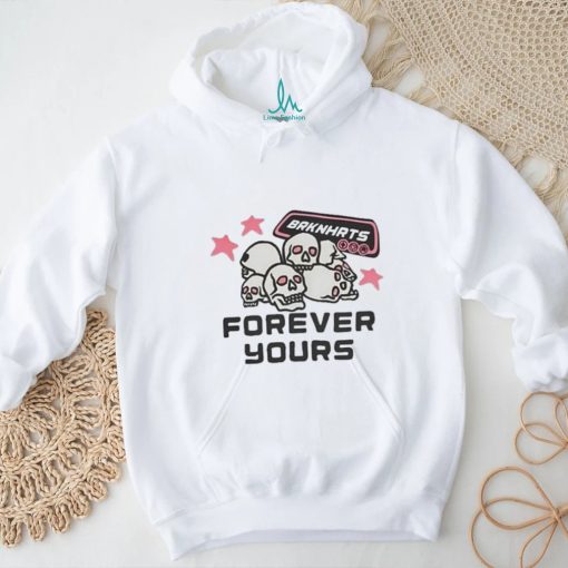 Skulls Eyes Pink Broken Planet Brknhrts Forever Yours shirt
