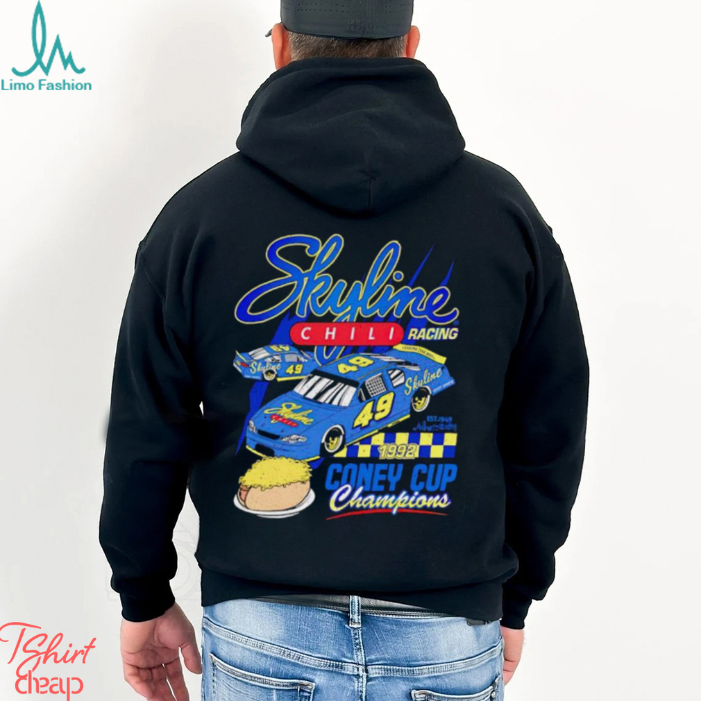 Skyline Chili racing 1992 Coney Cup Champions shirt Skyline Chili racing 1992 Coney Cup Champions shirt