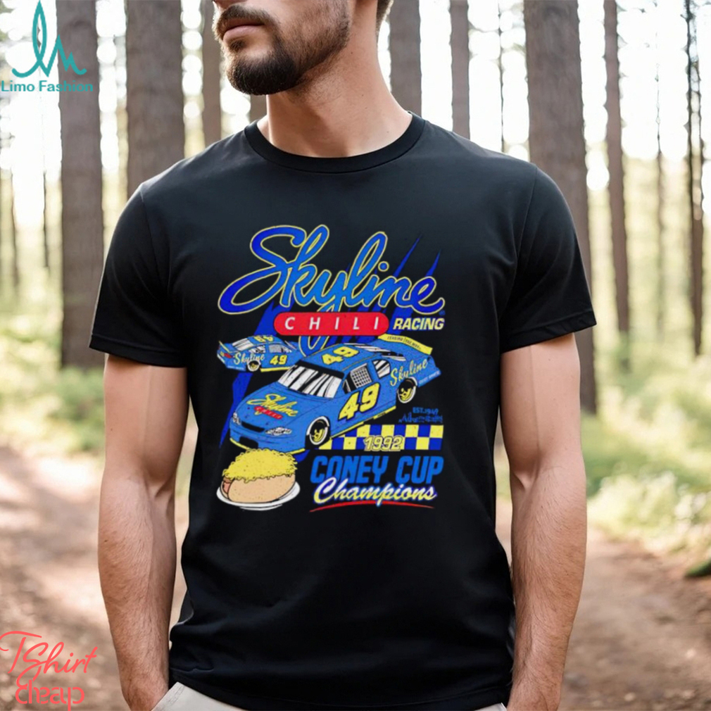 Skyline Chili racing 1992 Coney Cup Champions shirt Skyline Chili racing 1992 Coney Cup Champions shirt