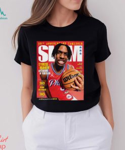 Slam 248 Tyrese Maxey Catch Me If You Can Shirt