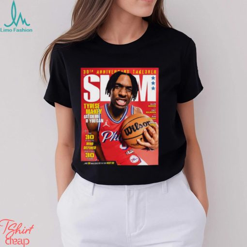 Slam 248 Tyrese Maxey Catch Me If You Can Shirt