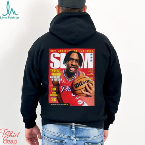 Slam 248 Tyrese Maxey Catch Me If You Can Shirt