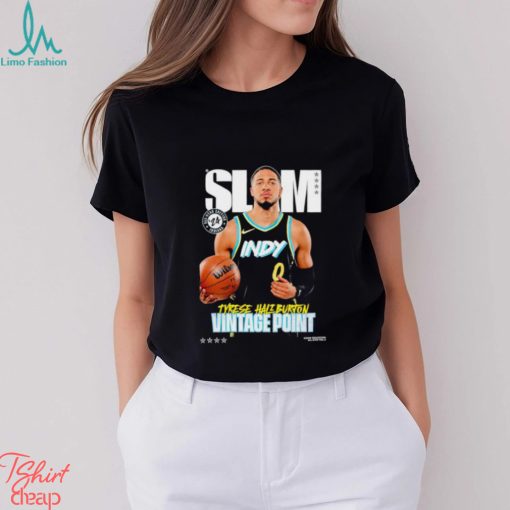 Slam Cover Tee – Tyrese Haliburton vintage point shirt