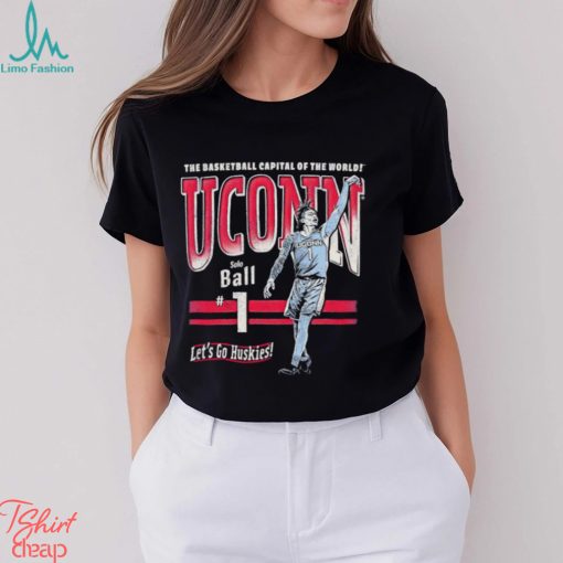 Slam Series the basketball Capital of the world UConn Solo Ball shirt