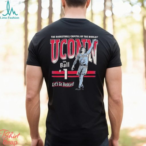 Slam Series the basketball Capital of the world UConn Solo Ball shirt