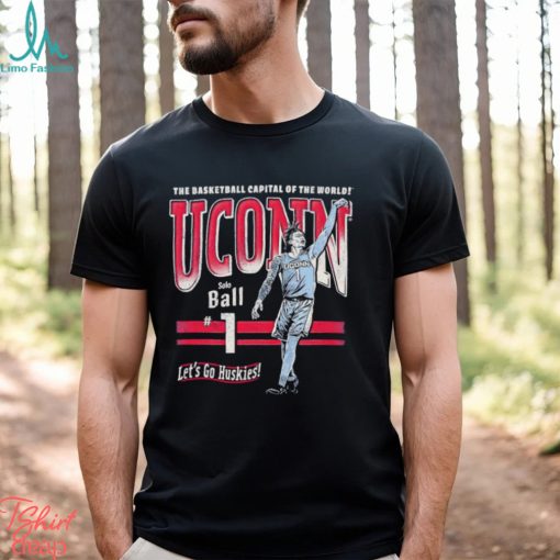 Slam Series the basketball Capital of the world UConn Solo Ball shirt