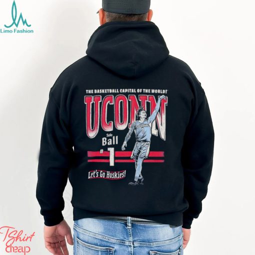 Slam Series the basketball Capital of the world UConn Solo Ball shirt