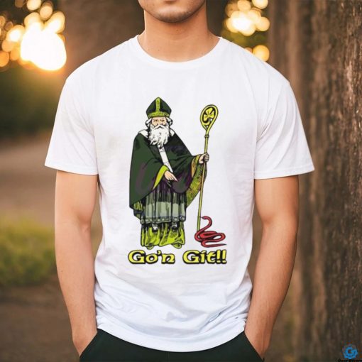 Snake Red Gon Git St Patricks Day Vicar shirt