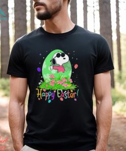 Snoopy Happy Easter Green Egg Fan 2024 Shirt