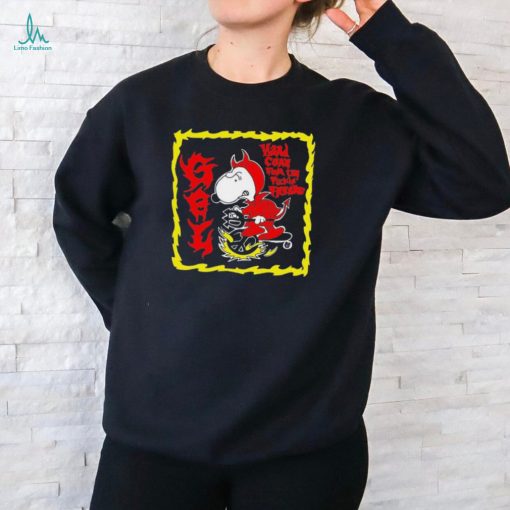 Snoopy Hardcore For The Fuckin shirt