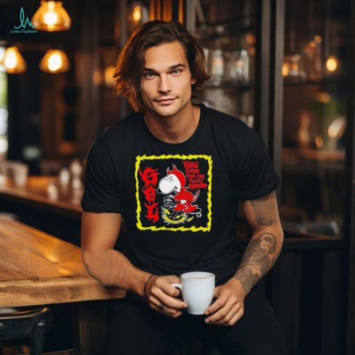 Snoopy Hardcore For The Fuckin shirt