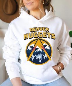 Snowy Mountain Peaks Denver Nuggets NBA Team shirt
