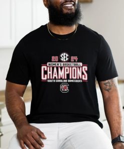 South Carolina Gamecocks 2024 SEC Women’s Basketball Regular Season Champions Locker Room Shirt