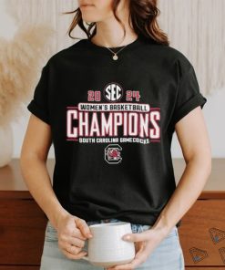South Carolina Gamecocks 2024 SEC Women’s Basketball Regular Season Champions Locker Room Shirt