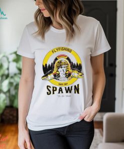 Spawn fly fish shirt