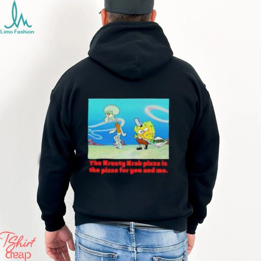 SpongeBob SquarePants SpongeBob Squidward Pizza shirt