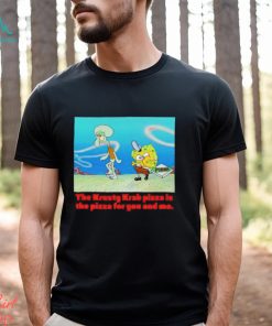 SpongeBob SquarePants SpongeBob Squidward Pizza shirt