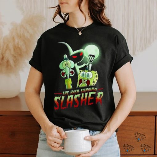 SpongeBob SquarePants The Hash Slinging Slasher Spooky T Shirt